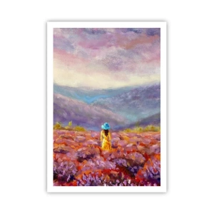 Poster - Nel mondo di lavanda - 70x100 cm