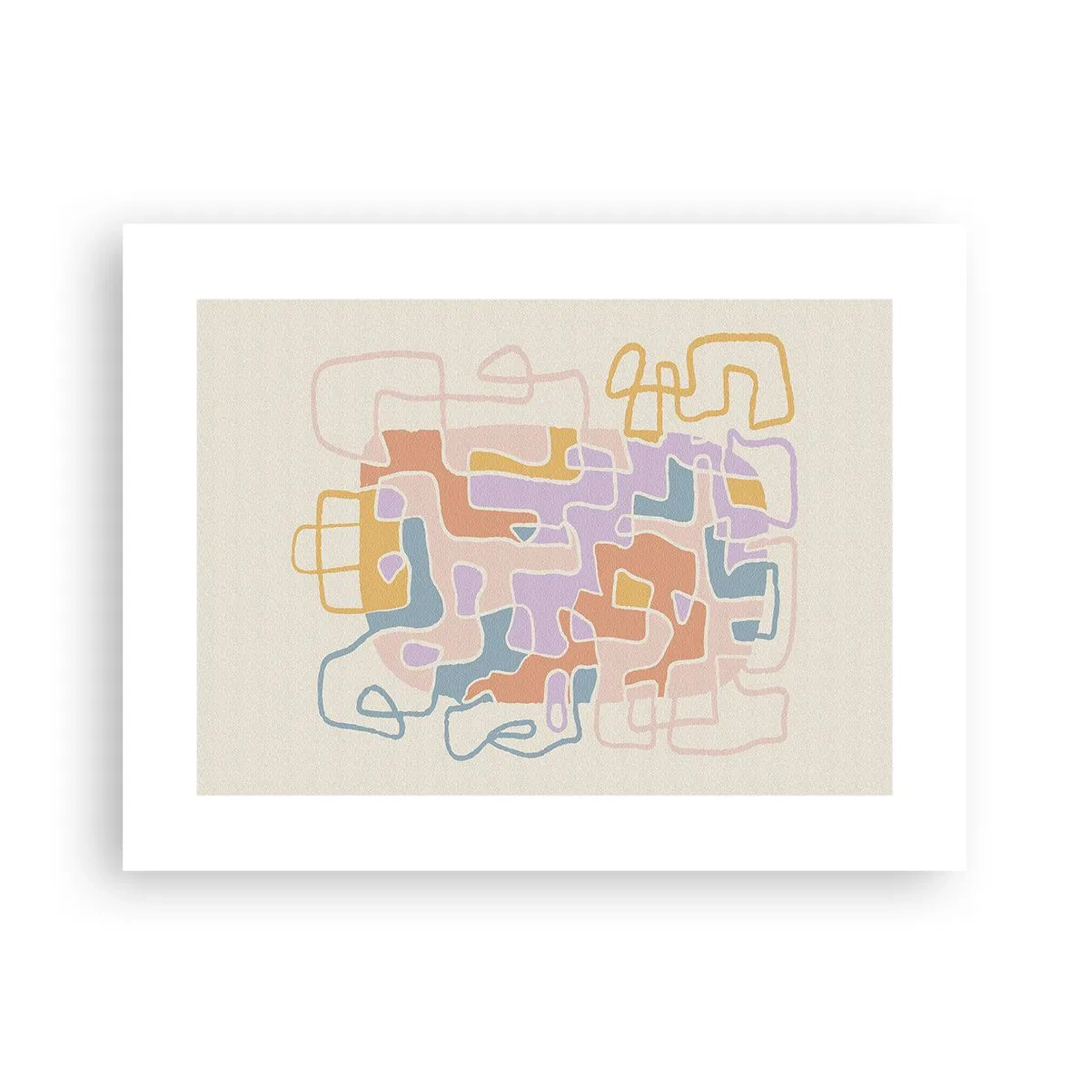 Poster - Labirinto: avventura gioiosa - 40x30 cm