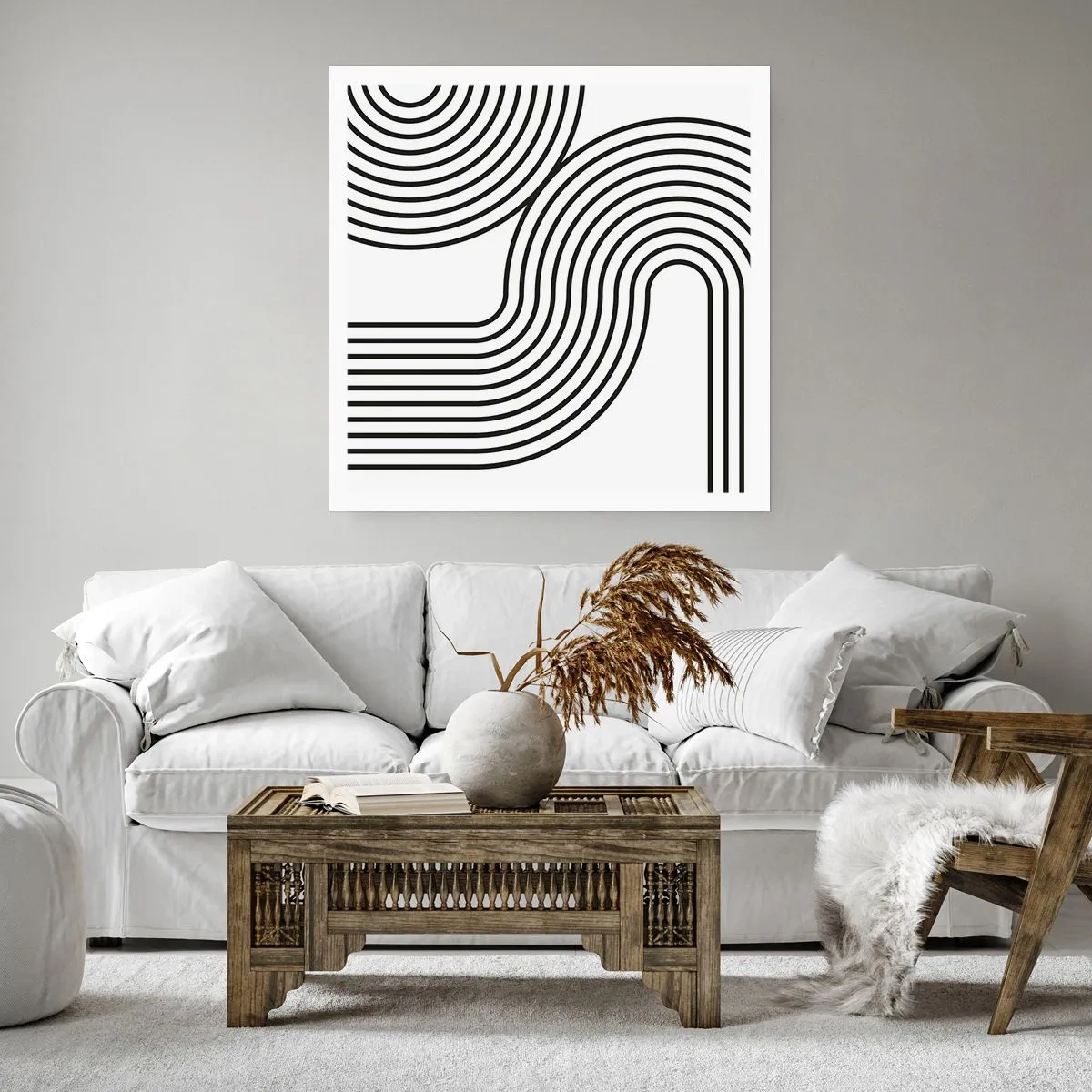 Poster - In curva - 60x60 cm