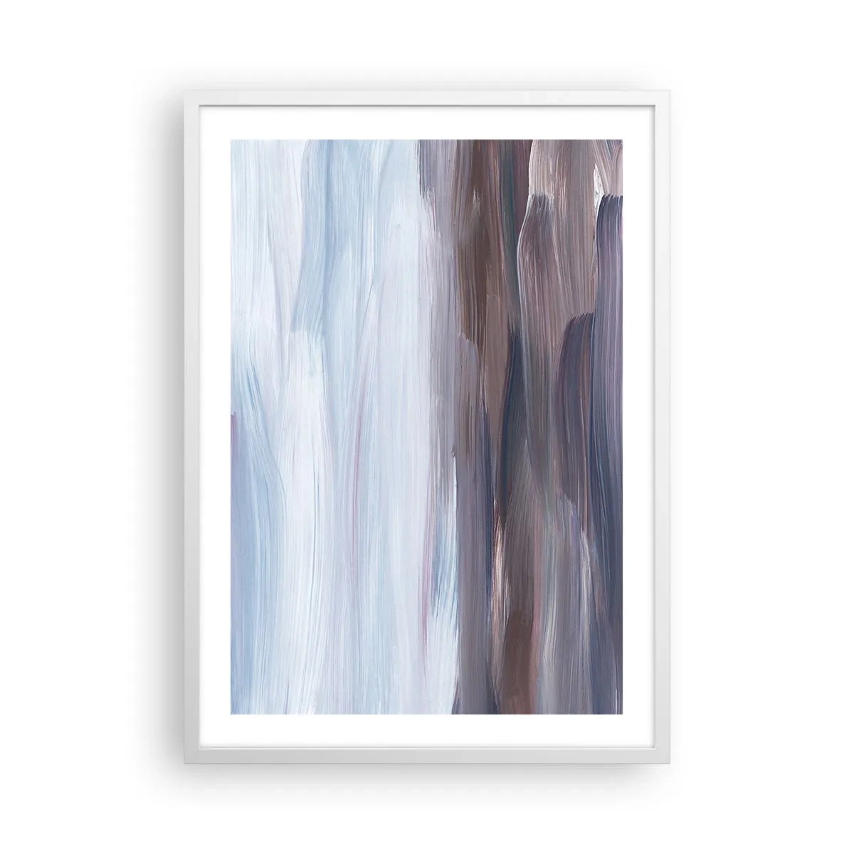 Poster in cornice bianca - Gli elementi: l'acqua - 50x70 cm