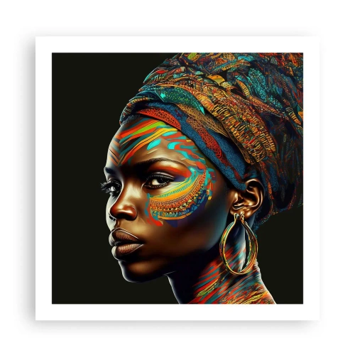 Poster - Regina africana - 60x60 cm