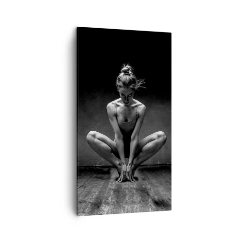 Quadro su tela - Stampe su Tela - La concentrazione dell'energia della danza - 45x80 cm