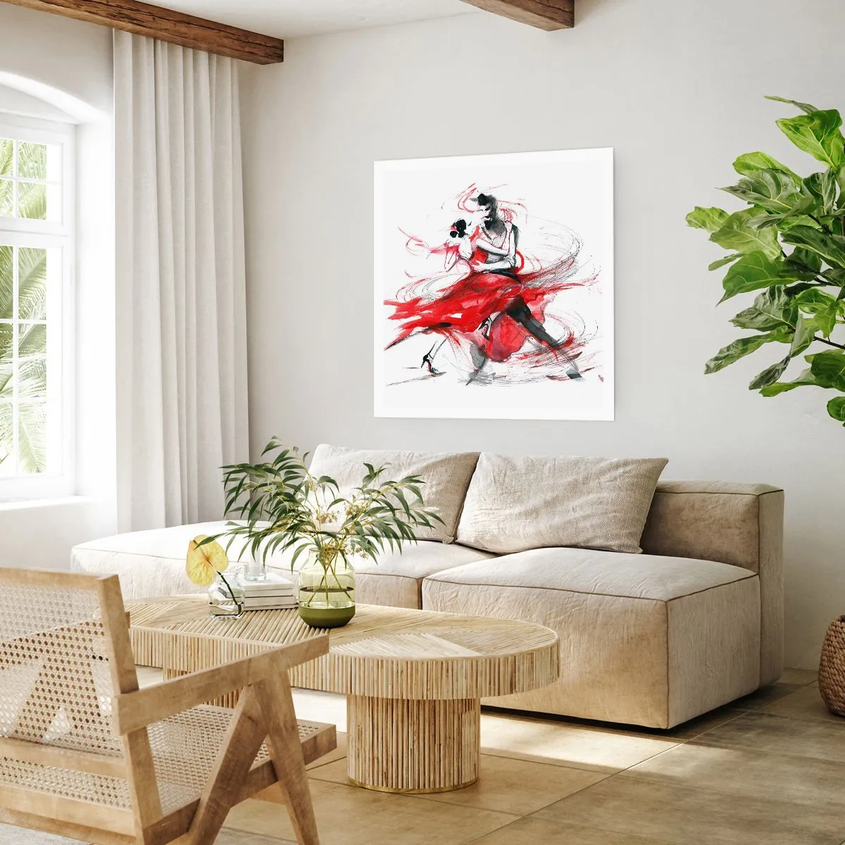 Poster - Tango: il ritmo della passione - 40x40 cm