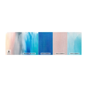 Campione di Fotomurale Premium Canvas - Gli elementi: l'aria - Astrazione, Pezzo, Pastello - 100x30 cm