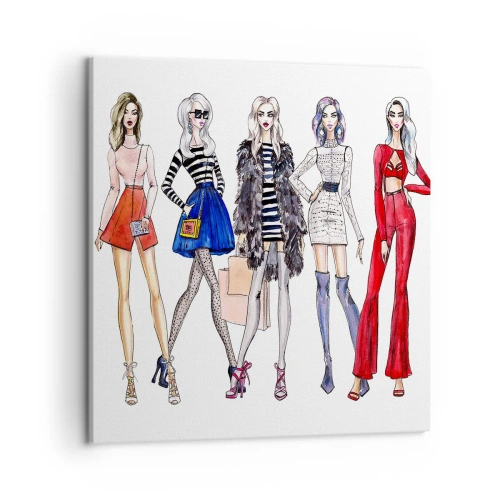 Quadro su tela - Stampe su Tela - Every week Fashion Week - 50x50 cm