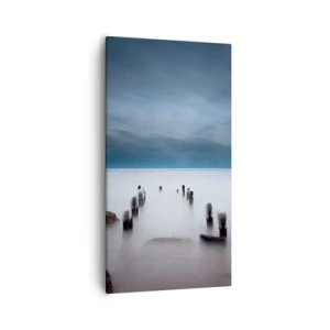 Quadro su tela - Stampe su Tela - Lago pensieroso - 55x100 cm