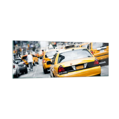 Quadro su vetro - Solamente in questa città - 90x30 cm