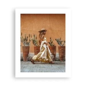 Poster - In stile hippy - 40x50 cm