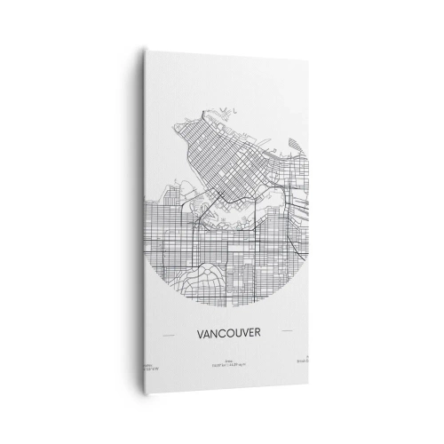 Quadro su tela - Stampe su Tela - Anatomia Vancouver - 65x120 cm