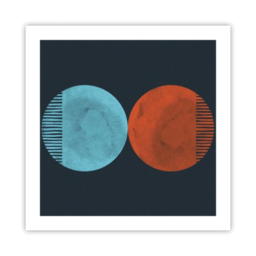 Poster - Solo geometria? - 50x50 cm