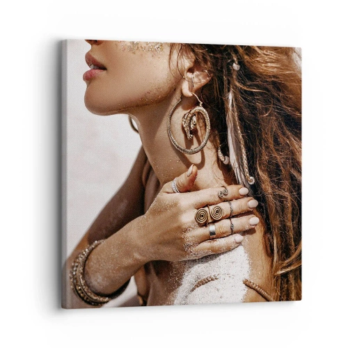 Quadro su tela - Stampe su Tela - Regina della spiaggia selvatica - 30x30 cm