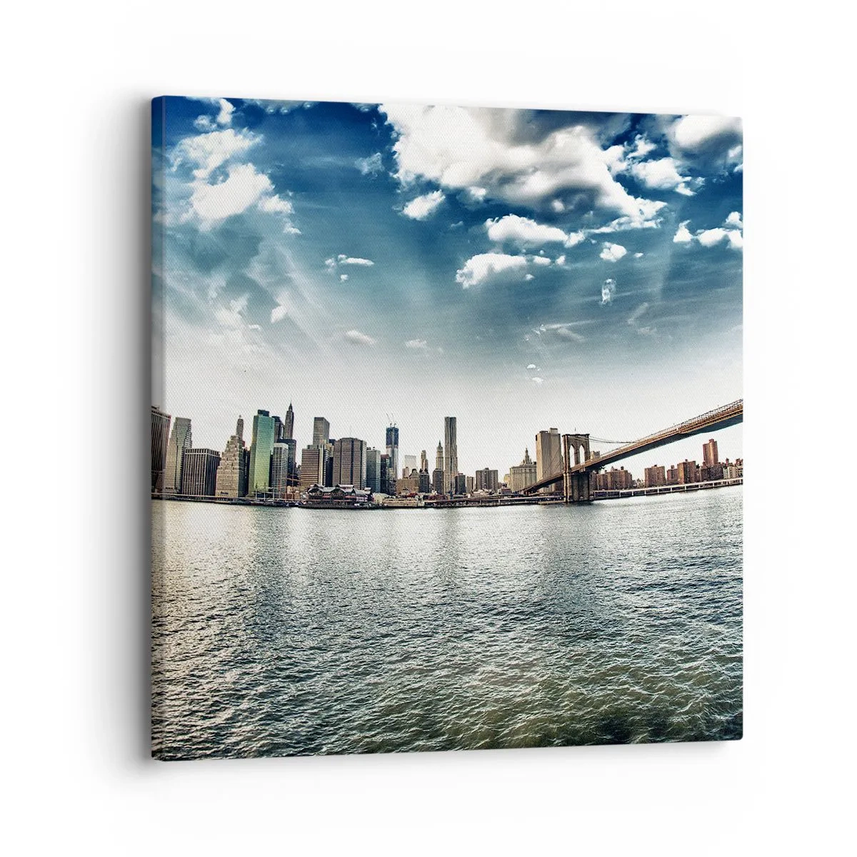 Quadro su tela - Stampe su Tela - L'isola di vetro - 30x30 cm