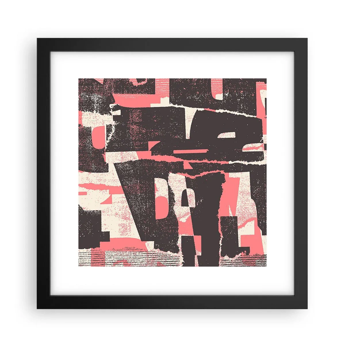 Poster in cornice nera - Tutto il rumore - 30x30 cm