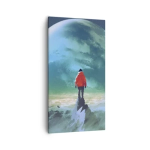 Quadro su tela - Stampe su Tela - Scopritore di una nuova terra - 55x100 cm