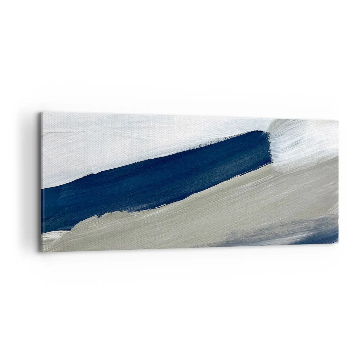 Quadro su tela - Stampe su Tela - Incontro con il bianco - 100x40 cm