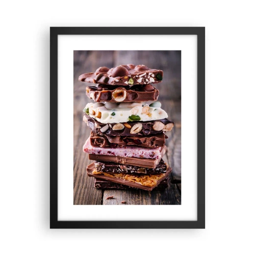 Poster in cornice nera - Deliziosa prospettiva - 30x40 cm