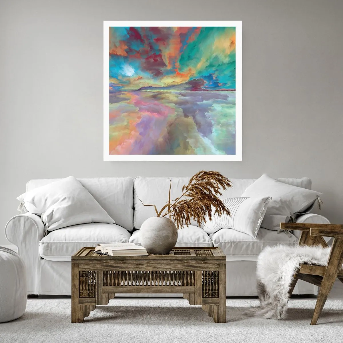 Poster - Due cieli - 30x30 cm