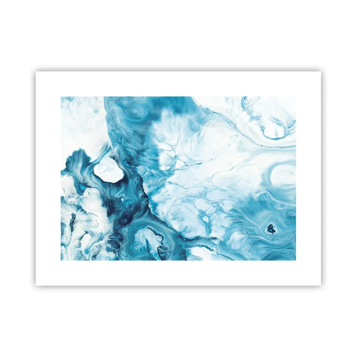 Poster - Concerto di blu - 40x30 cm