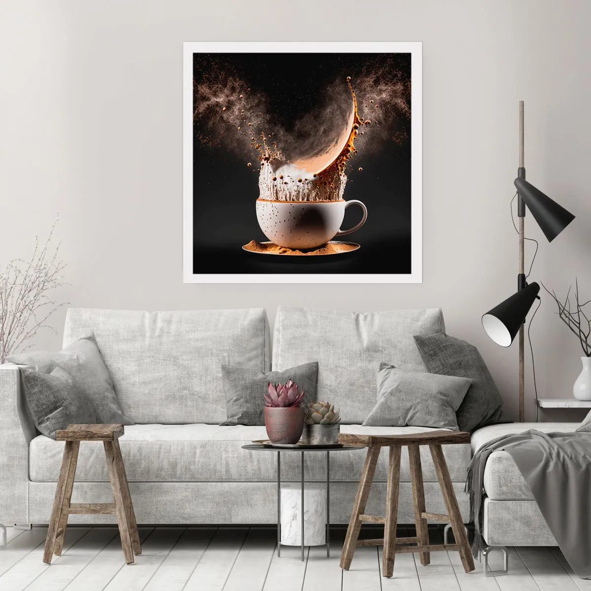 Poster - Esplosione di sapore - 50x50 cm