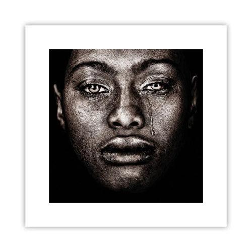 Poster - Un'unica lacrima - 30x30 cm