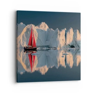 Quadro su tela - Stampe su Tela - Ai confini del mondo - 40x40 cm