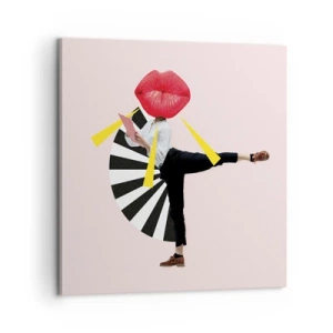 Quadro su tela - Stampe su Tela - Pop-art surrealistica - 60x60 cm