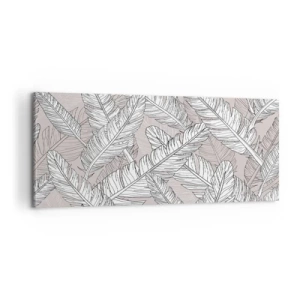 Quadro su tela - Stampe su Tela - Vortice di piume - 100x40 cm