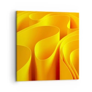 Quadro su tela - Stampe su Tela - Come onde di sole - 70x70 cm