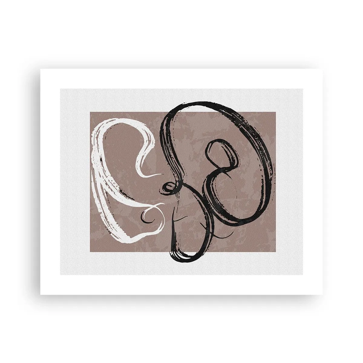 Poster - Composizione: alla ricerca della pienezza - 50x40 cm