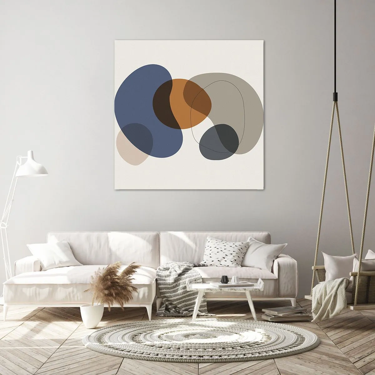 Quadro su tela - Stampe su Tela - Gocce di colore - 30x30 cm