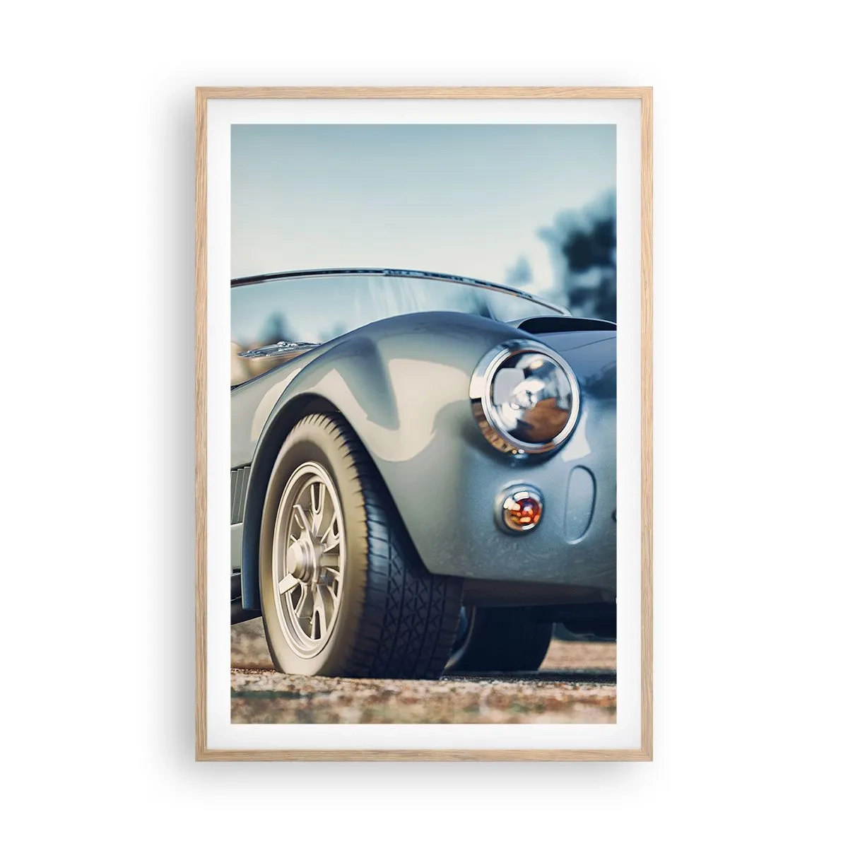 Poster in cornice rovere chiaro - Perché lo stile è importante - 61x91 cm