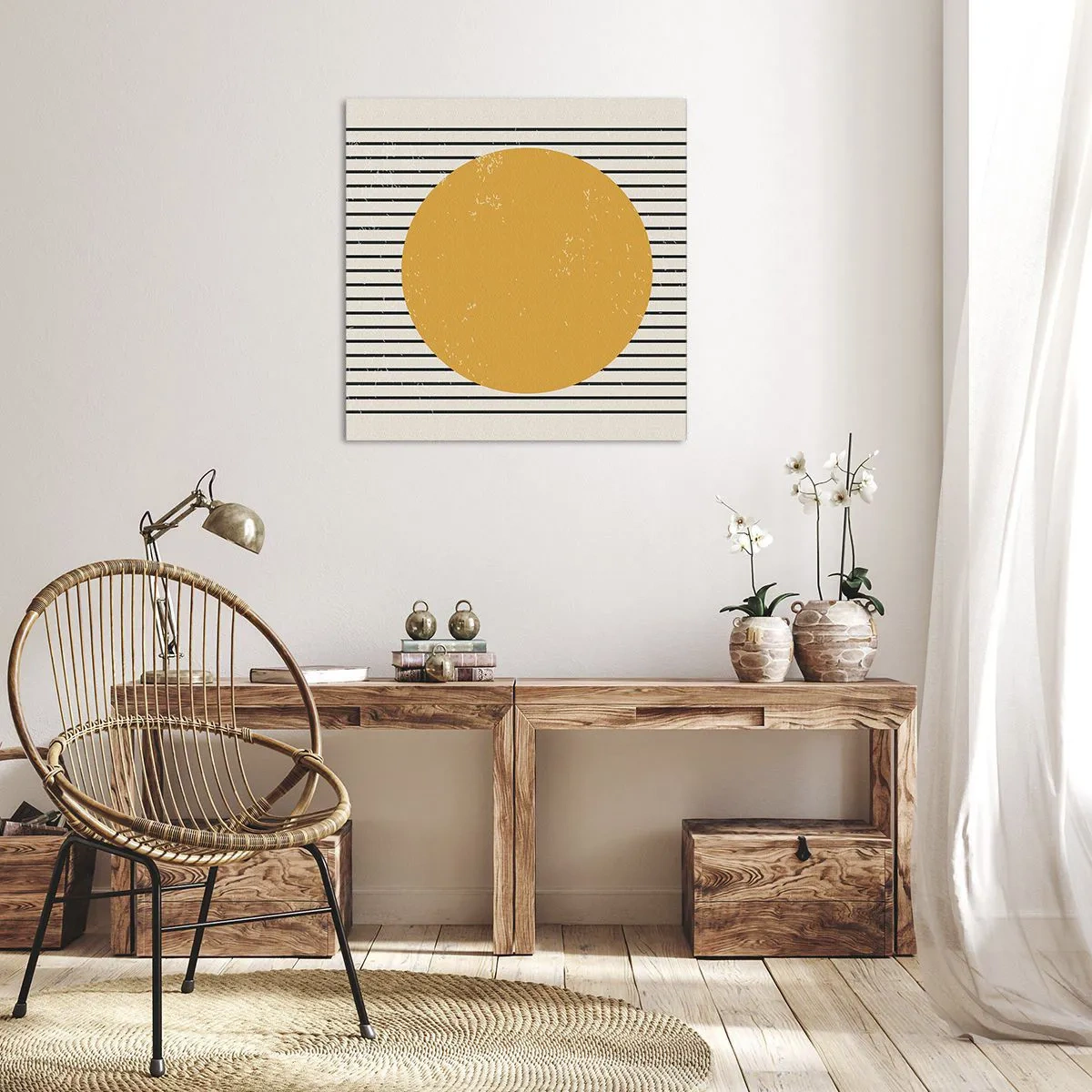 Quadro su tela - Stampe su Tela - La forza della semplicità - 30x30 cm