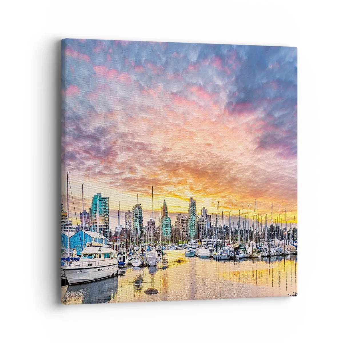 Quadro su tela - Stampe su Tela - La città dei mille marinai - 40x40 cm