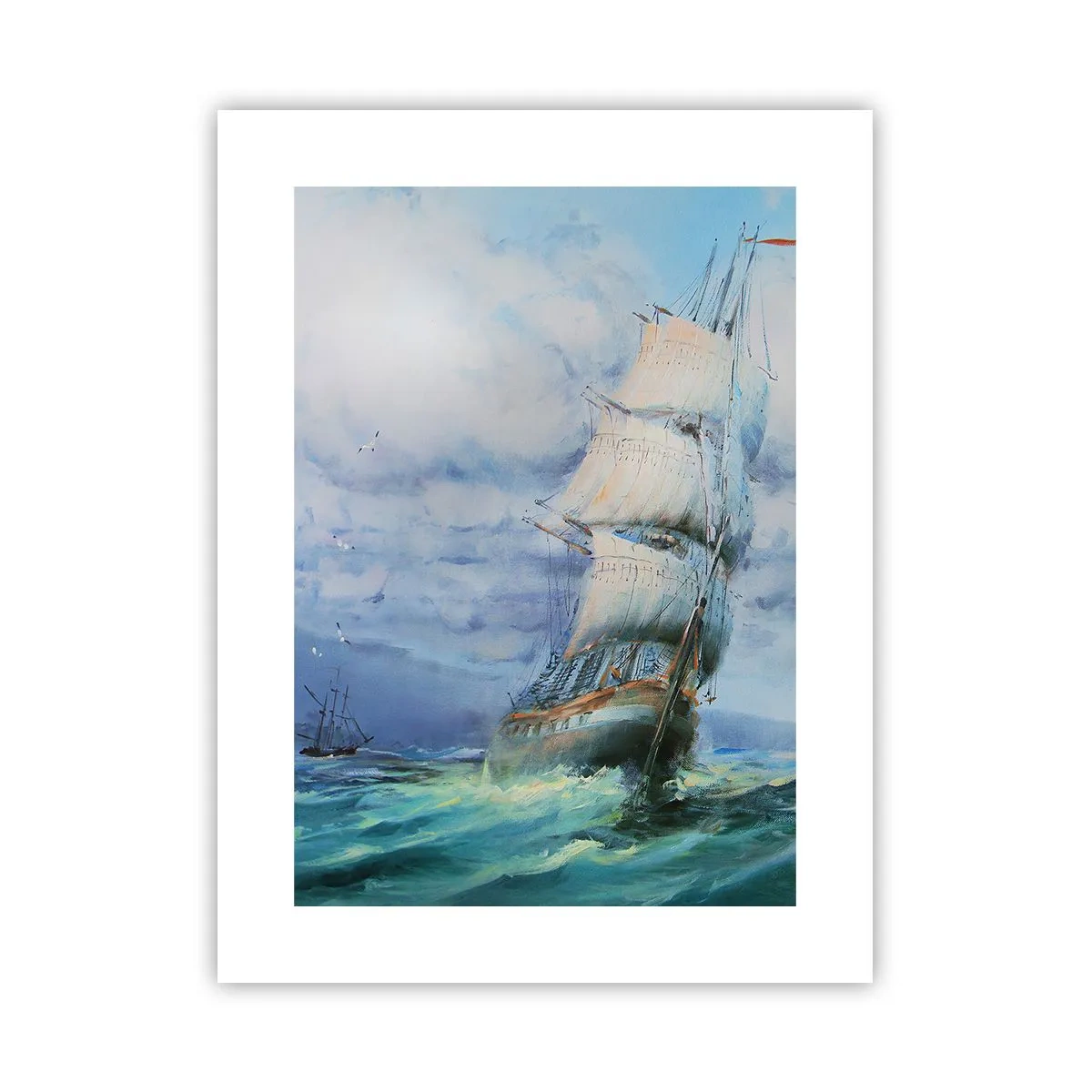 Poster - Con il vento in favore - 30x40 cm