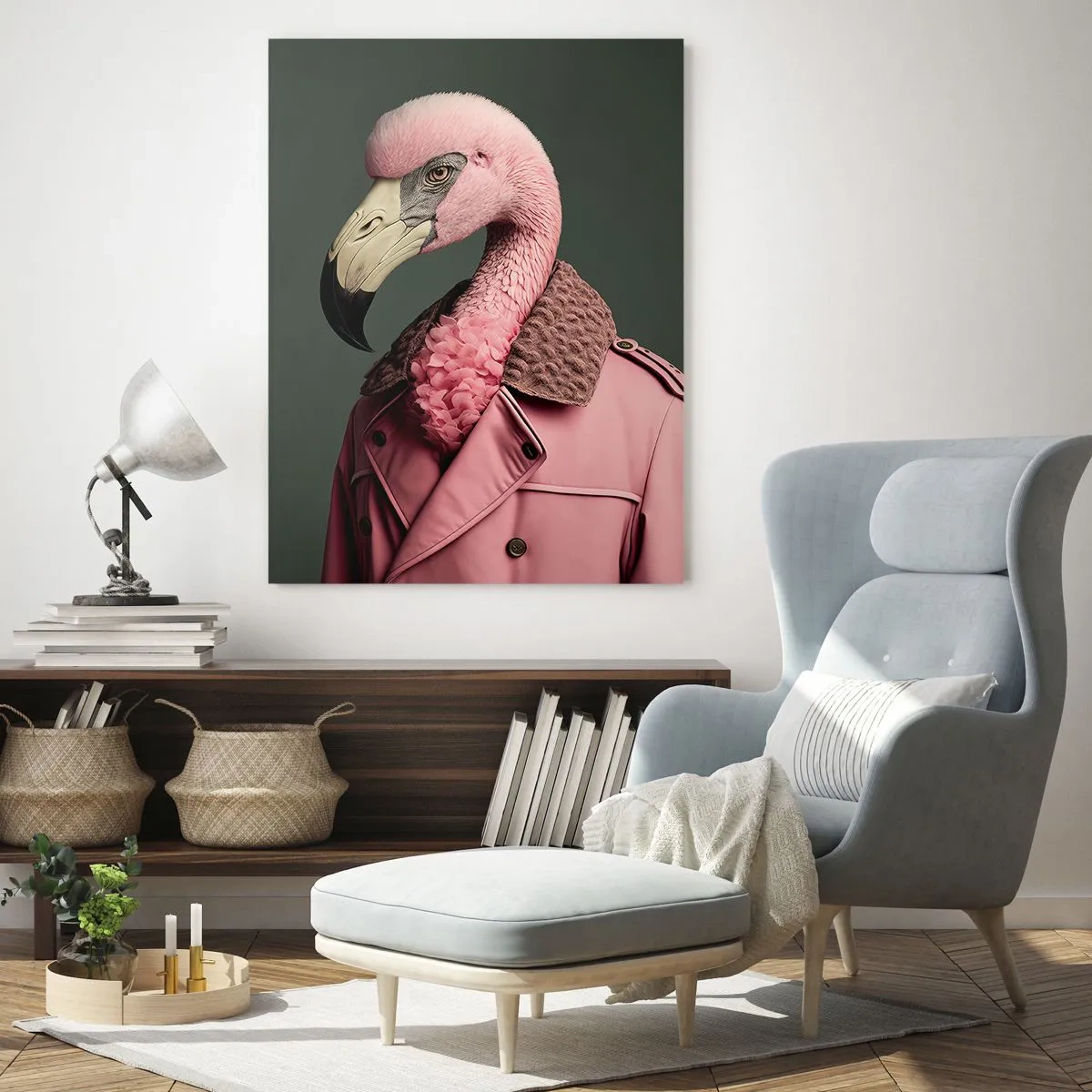 Quadro su vetro - La vera eleganza - 80x120 cm