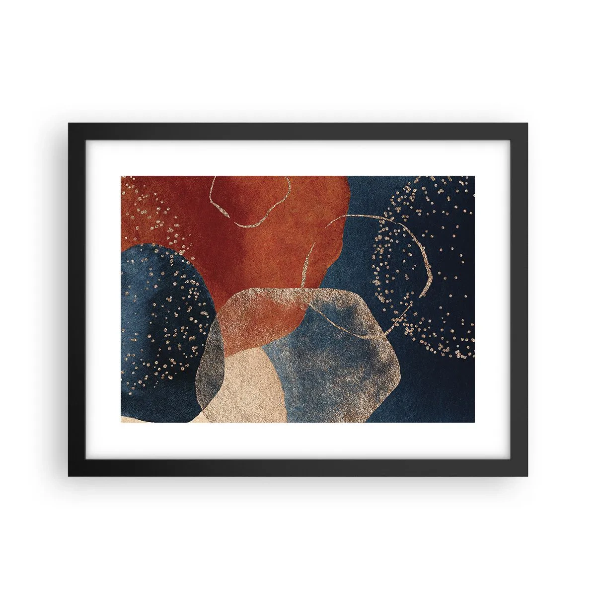 Poster in cornice nera - La leggerezza dell'essere - 40x30 cm