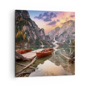 Quadro su tela - Stampe su Tela - La promessa del giorno - 50x50 cm