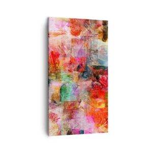 Quadro su tela - Stampe su Tela - Viaggio attraverso le rose - 45x80 cm