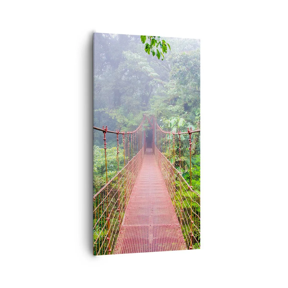 Quadro su tela - Stampe su Tela - Sospeso sopra gli alberi - 65x120 cm