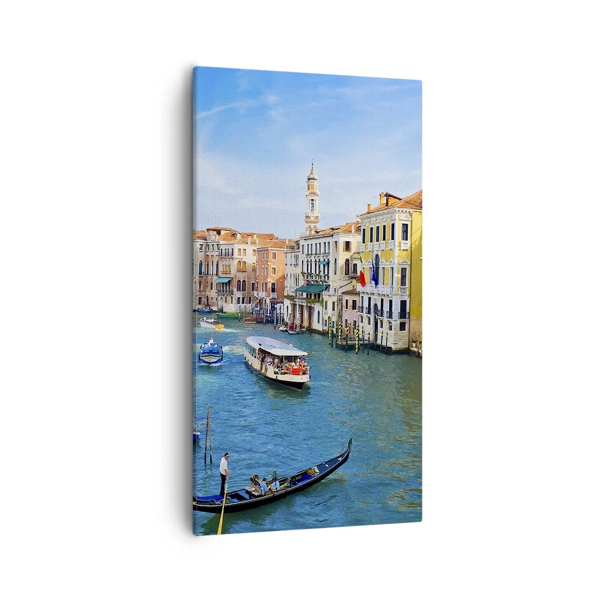 Quadro su tela - Stampe su Tela - Una circolazione stradale unica al mondo - 55x100 cm