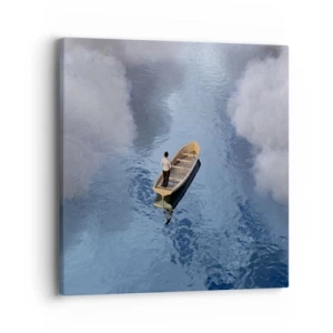 Quadro su tela - Stampe su Tela - Vita - viaggio - incertezza  - 40x40 cm