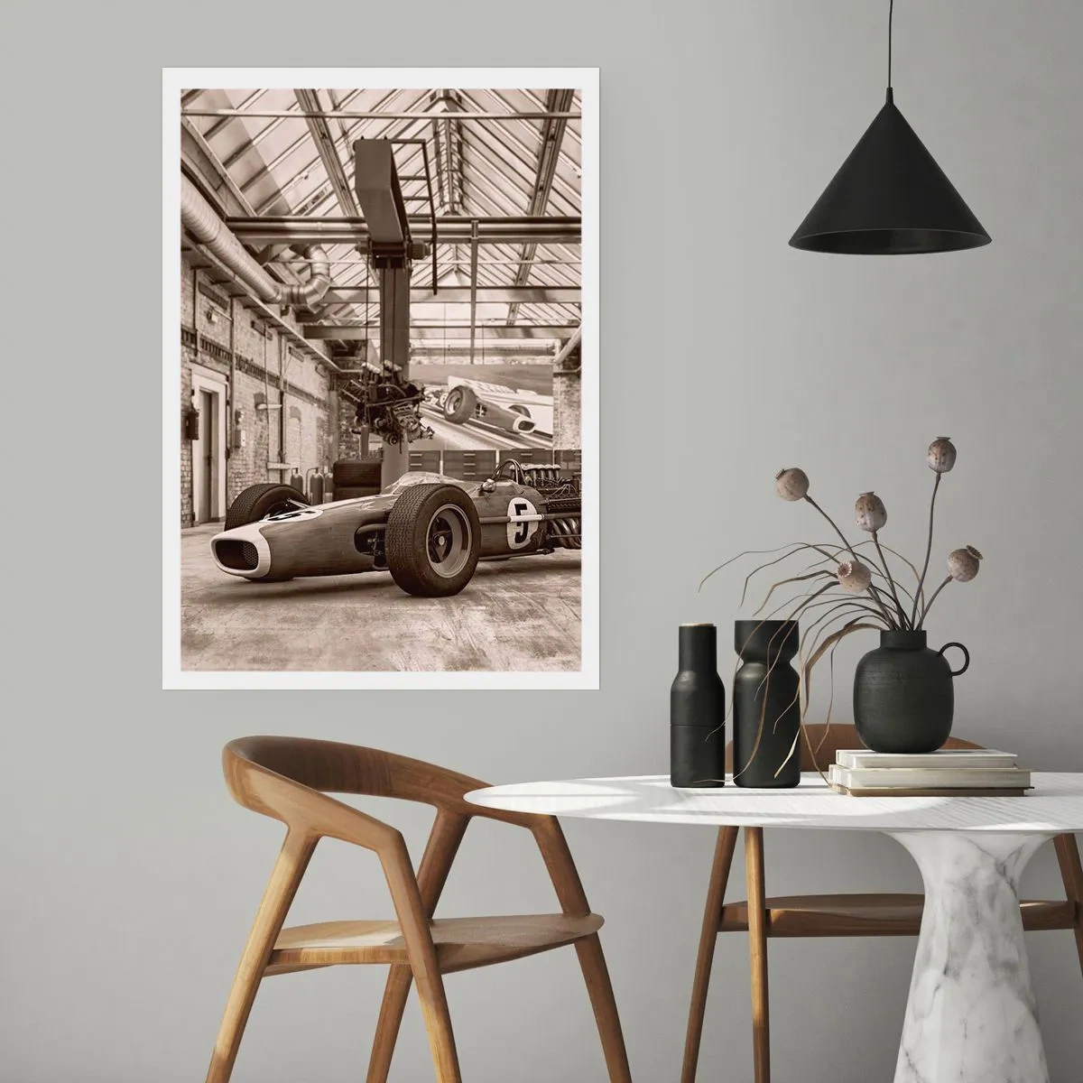 Poster - Il riposo del vincitore - 70x100 cm