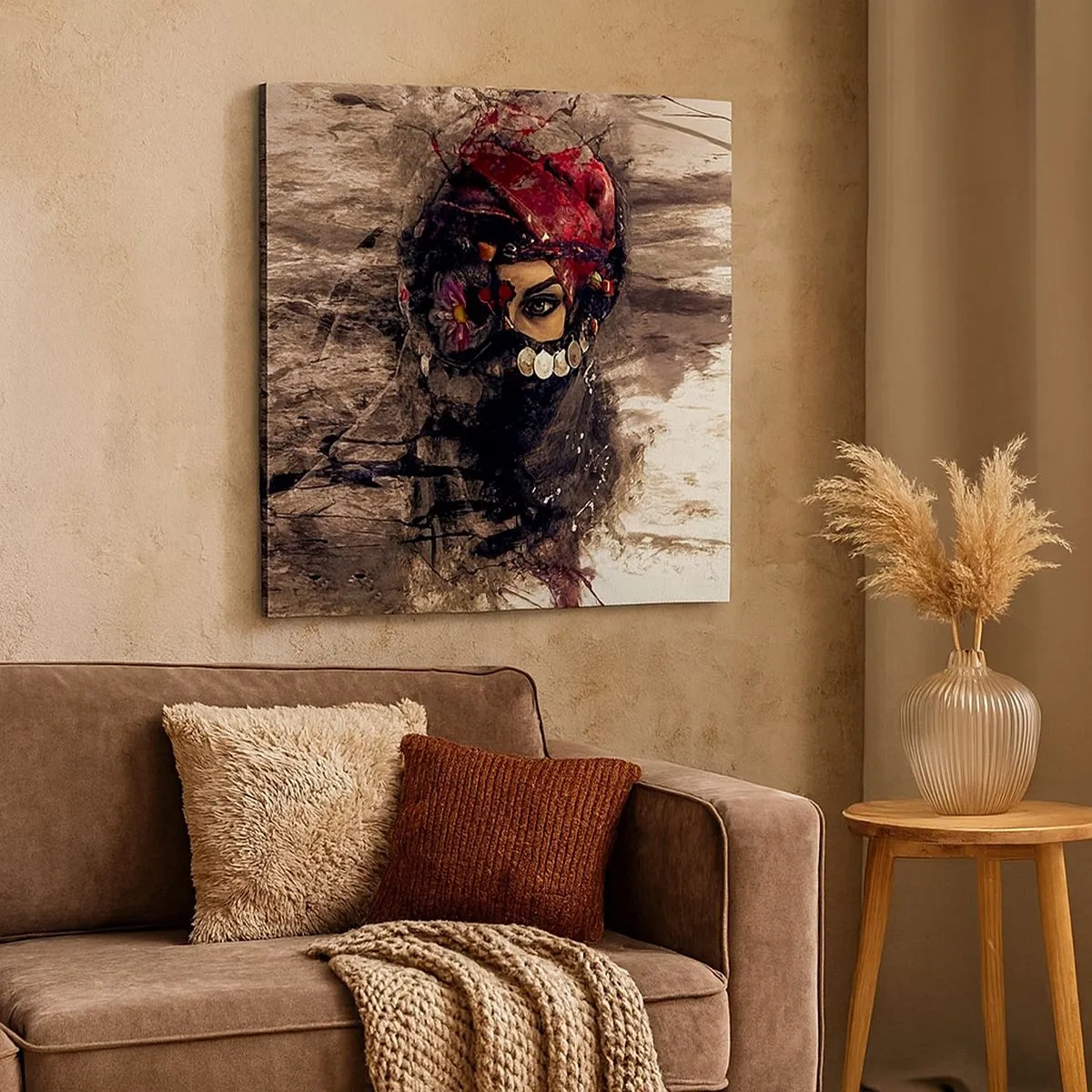 Quadro su tela - Stampe su Tela - Quantomeno inquietante - 30x30 cm