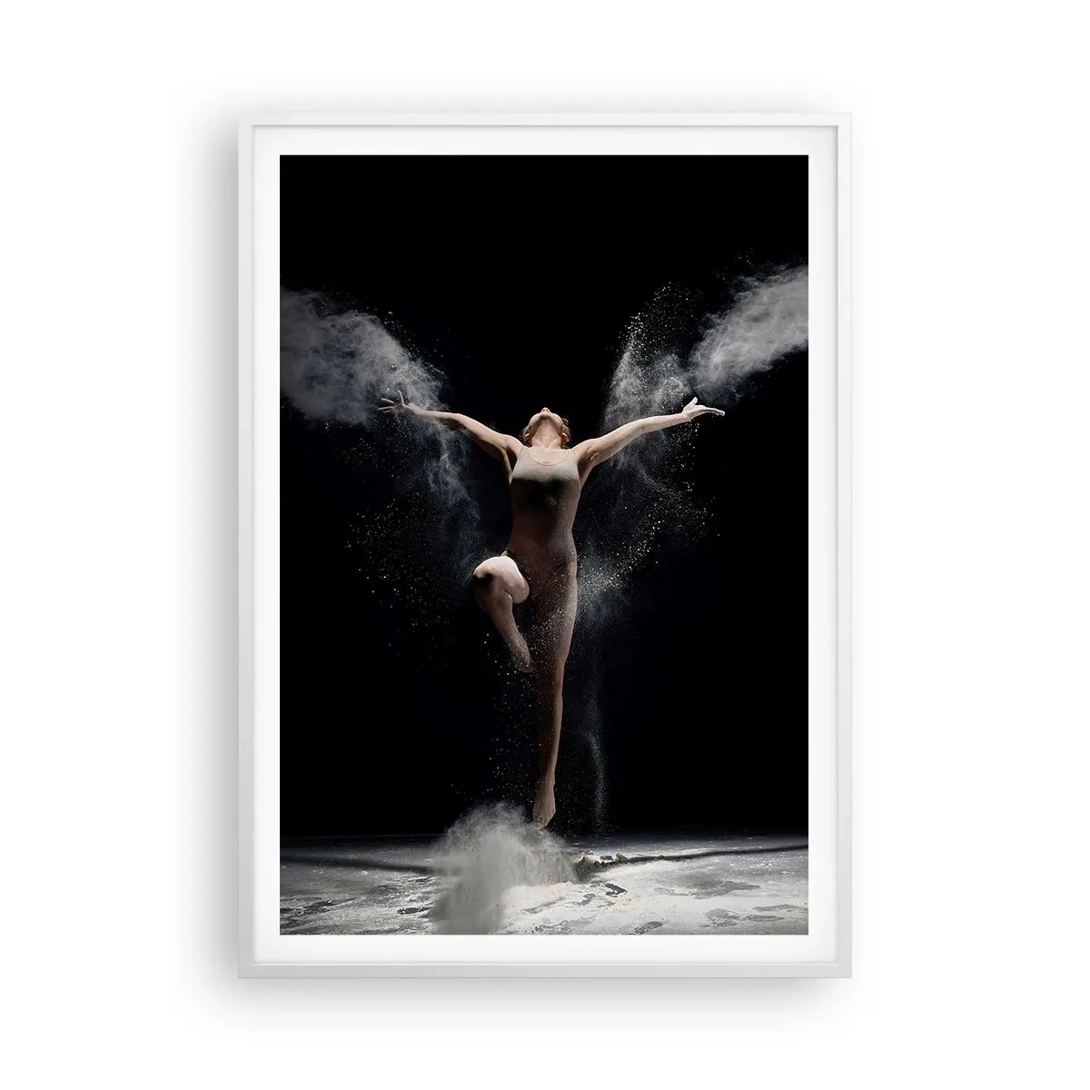 Poster in cornice bianca - Gli elfi esistono - 70x100 cm