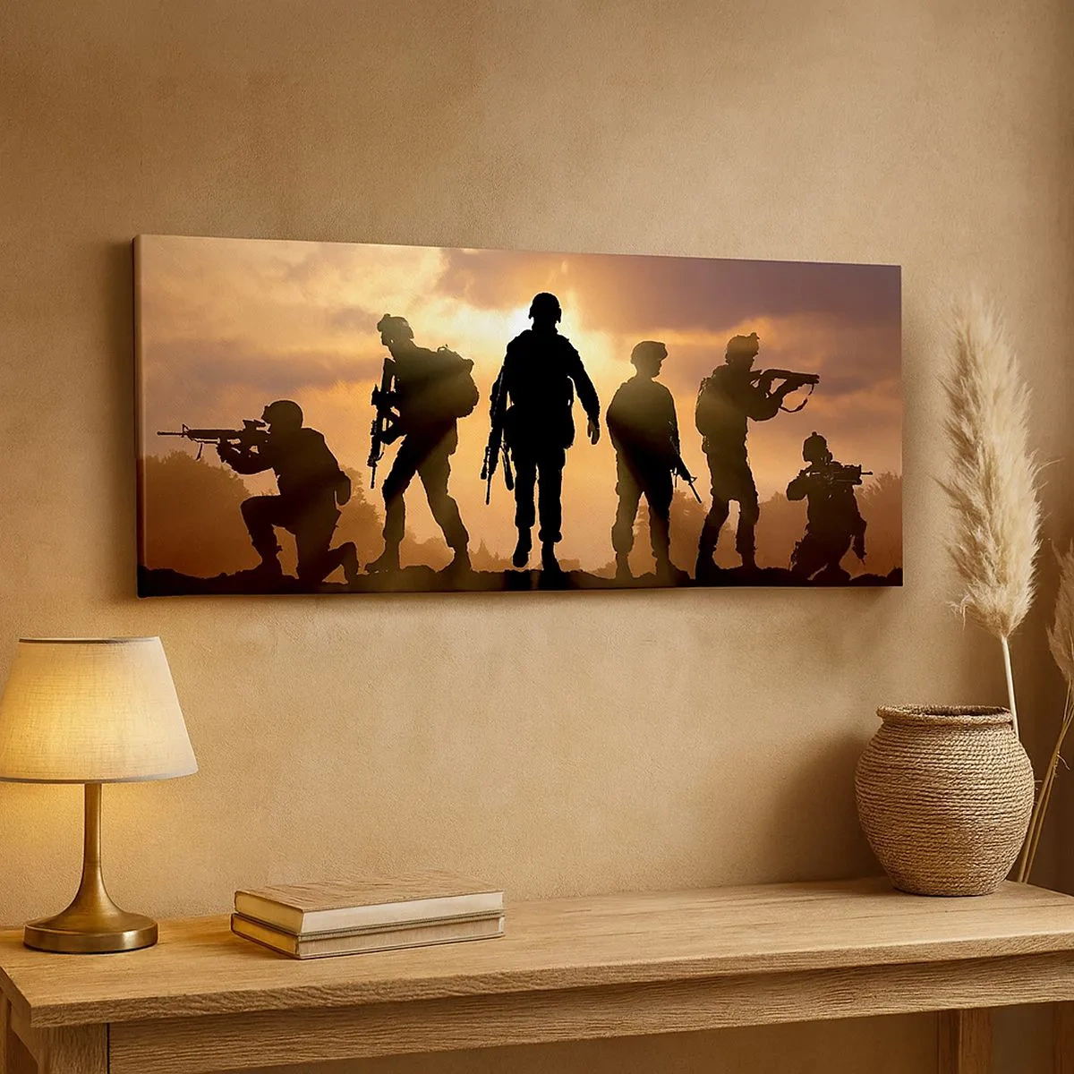 Quadro su tela - Stampe su Tela - Brothers in arms - 100x40 cm