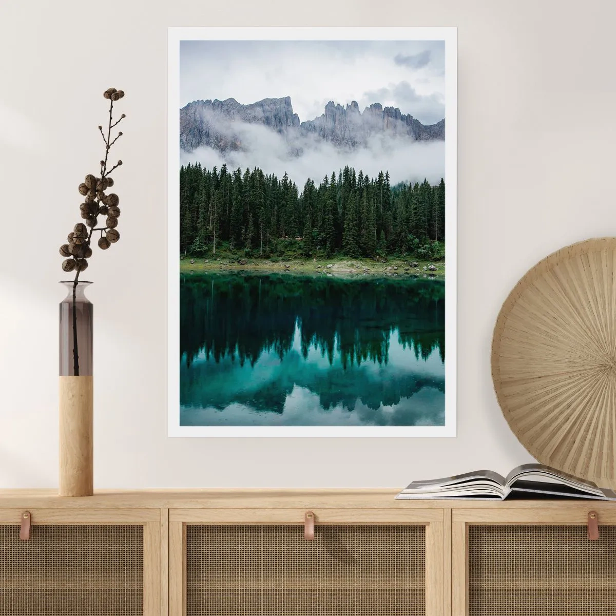 Poster - Silenzio, non svegliamo l'acqua che dorme... - 70x100 cm