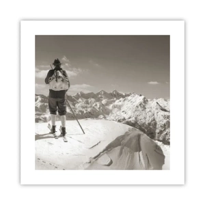 Poster - E i monti sono immutabili - 40x40 cm