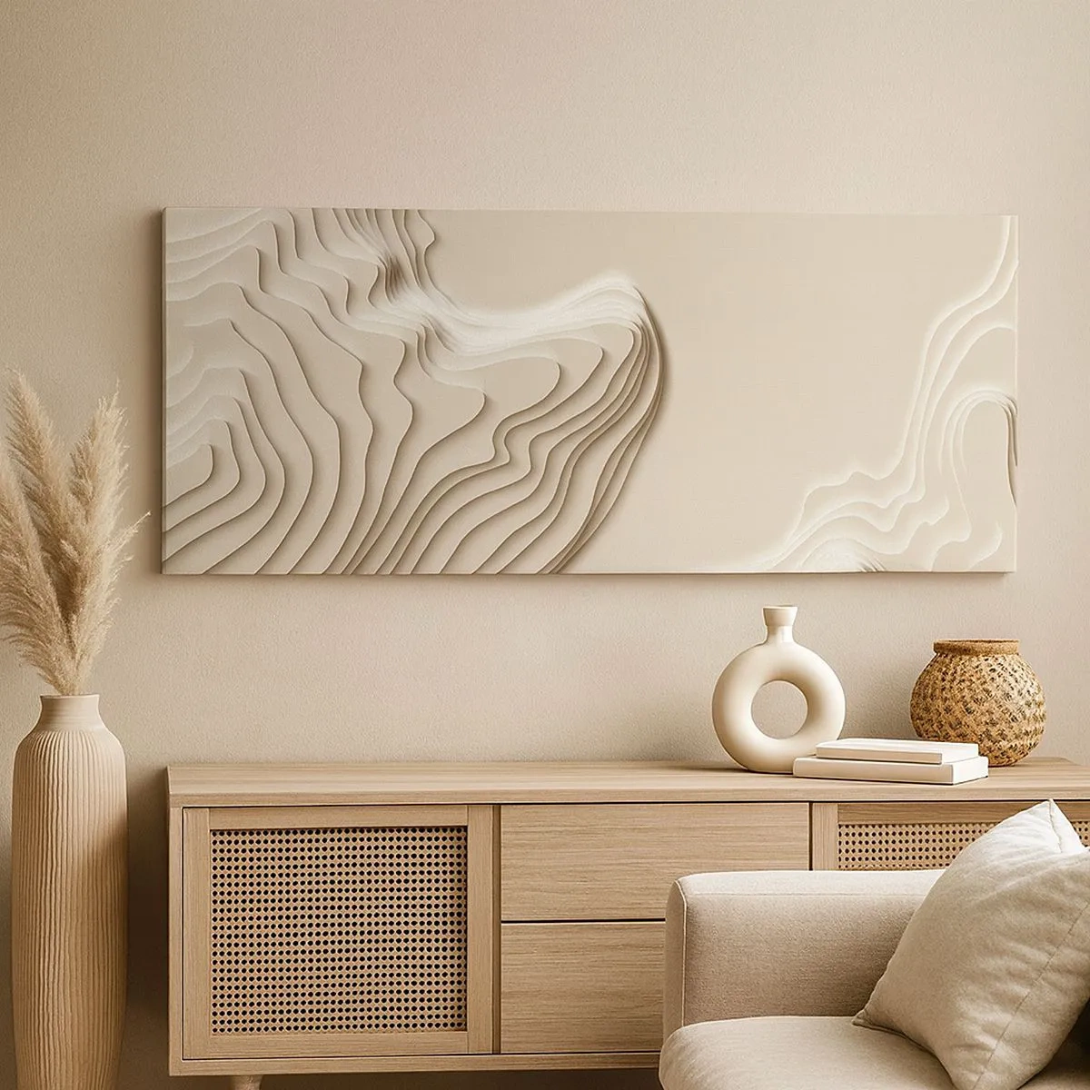 Quadro su tela - Stampe su Tela - La topografia dell'arte - 100x40 cm