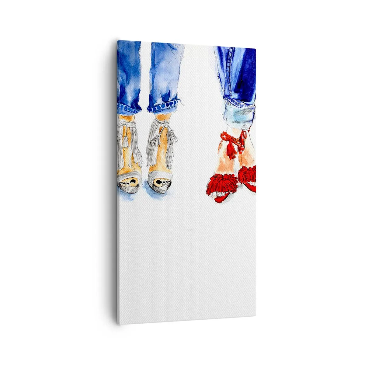 Quadro su tela - Stampe su Tela - Facciamo una passeggiata? - 55x100 cm