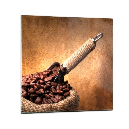 Quadro su vetro - Alla fonte del gusto - 30x30 cm